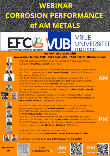 Webinar Corrosion _ AM metals Webinar Corrosion _ AM metals