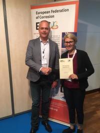 EUROCORR2016 Poster Prize-photo winner EUROCORR2016 Poster Prize-photo winner