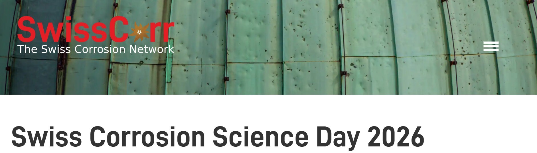 Swiss Corrosion Science Day 2026